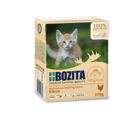 BOZITA Feline Kitten Kurczak W Sosie 370g BOZITA Feline Kitten Kurczak W Sosie 370g