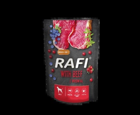 Dolina Noteci Rafi Z Wołowiną 300g Dolina Noteci Rafi Z Wołowiną 300g