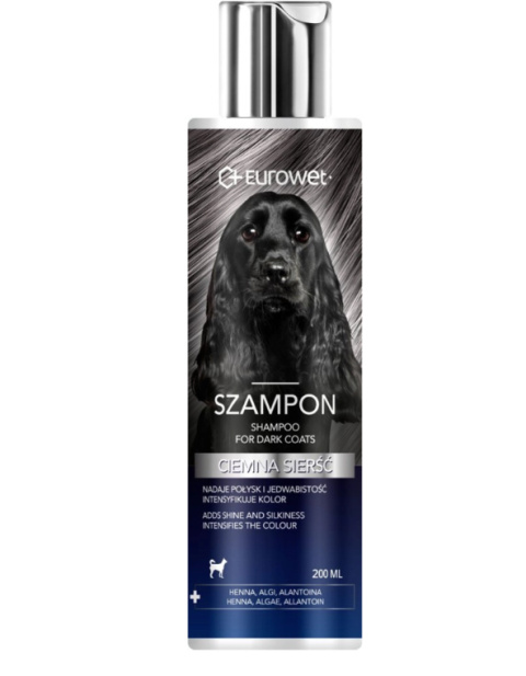 Eurowet Szampon Ciemna Sierść 200ml