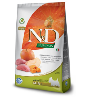 Farmina N&D Pumpkin Grain Free Canine Adult Mini Boar&Apple 800g