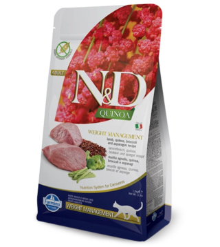 Farmina N&D Quinoa Feline Weight Management Lamb 1,5kg