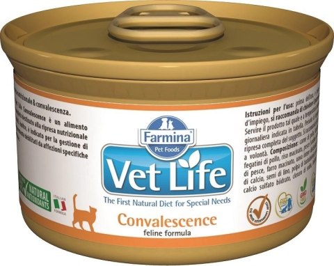 Farmina Vet Life Feline Convalescence 85g Farmina Vet Life Feline Convalescence 85g