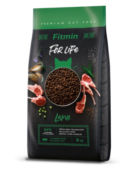 Fitmin Cat For Life Adult Lamb 8kg Fitmin Cat For Life Adult Lamb 8kg