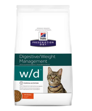 Hill's PD Prescription Diet Feline w/d Kurczak 1,5kg