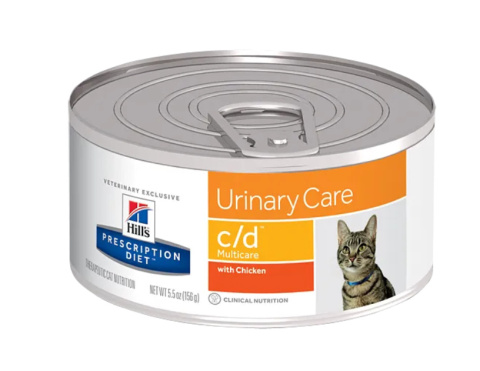Hill's Prescription Diet c/d Multicare Feline Chicken 156g Hill's Prescription Diet c/d Multicare Feline Chicken 156g