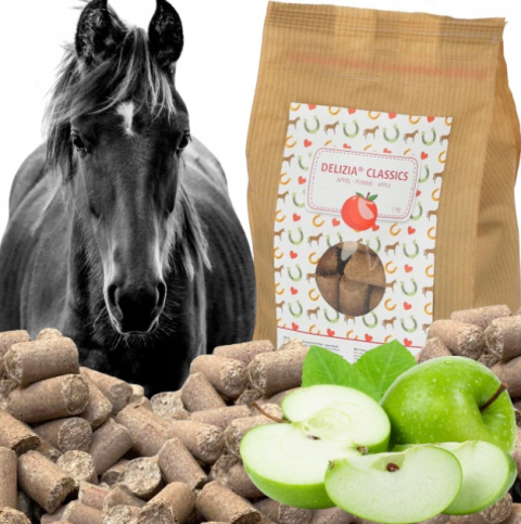 KERBL Delizia Smakołyki Jabłko 1kg KERBL Delizia Smakołyki Jabłko 1kg