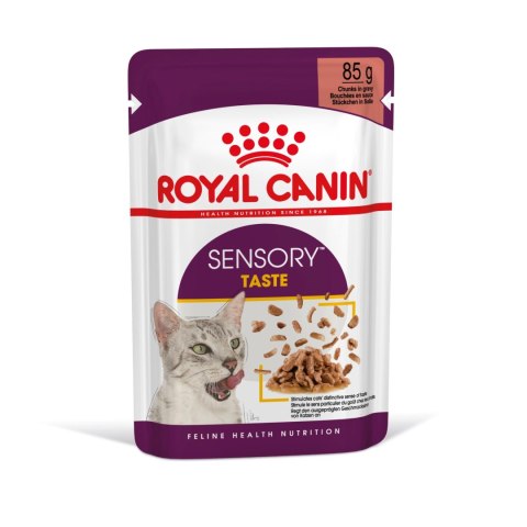 ROYAL CANIN Sensory Taste Kawałki W Sosie 12x85g ROYAL CANIN Sensory Taste Kawałki W Sosie 12x85g