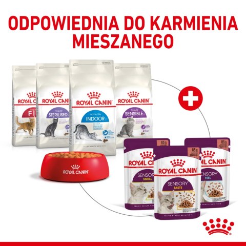 ROYAL CANIN Sensory Taste Kawałki W Sosie 12x85g ROYAL CANIN Sensory Taste Kawałki W Sosie 12x85g