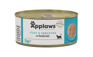 APPLAWS Tuna Fillet In Broth 70g