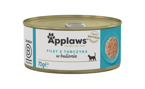 APPLAWS Tuna Fillet In Broth 70g APPLAWS Tuna Fillet In Broth 70g