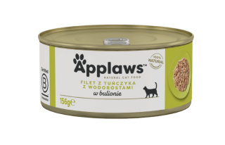 APPLAWS Tuna Fillet With Seaweed In Jelly Tin 156g
