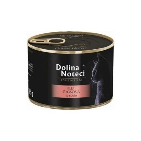 Dolina Noteci Premium Dla Kota Filet Z Łososia W Sosie 185g Dolina Noteci Premium Dla Kota Filet Z Łososia W Sosie 185g