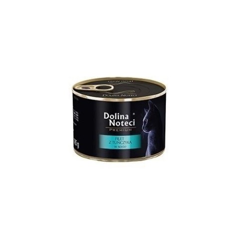 Dolina Noteci Premium Dla Kota Filet Z Tuńczyka W Sosie 185g Dolina Noteci Premium Dla Kota Filet Z Tuńczyka W Sosie 185g