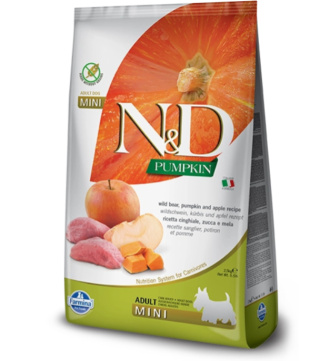 Farmina N&D Pumpkin Grain Free Canine Adult Mini Boar&Apple 7kg