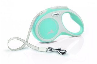Flexi Smycz New Comfort S Taśma 5m Do 15kg Błękitna