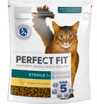 PERFECT FIT Sterile 1+ Z Kurczakiem 750g