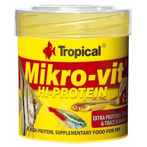 Tropical Mikro-Vit Hi Protein 50ml Tropical Mikro-Vit Hi Protein 50ml