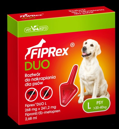 Vet-Agro Fiprex Duo L 2,68ml Vet-Agro Fiprex Duo L 2,68ml