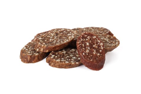 Chipsy z salami z jagnięciny 100g Chipsy z salami z jagnięciny 100g
