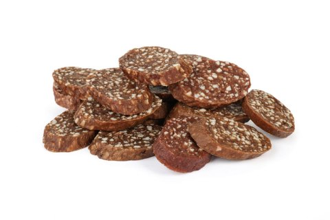 Chipsy z salami z jagnięciny 100g Chipsy z salami z jagnięciny 100g