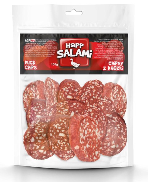 Chipsy z salami z kaczki 100g Chipsy z salami z kaczki 100g