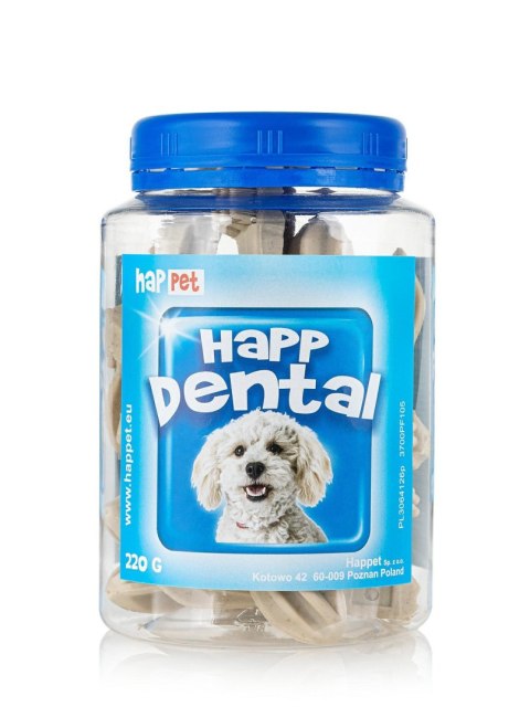 HAPP DENTAL szczoteczka milk 220g słoik HAPP DENTAL szczoteczka milk 220g słoik