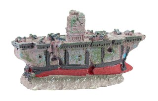 Ozdoba akwariowa Happet R105 statek wrak 6,5 cm
