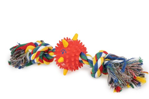Zabawka sznurek Happet Z555 czerwony jeż 30cm Zabawka sznurek Happet Z555 czerwony jeż 30cm