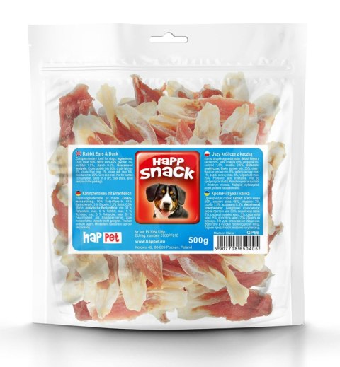 GP56 Uszy królicze z kaczką 500g