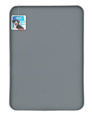 Mata silikonowa pod miski szara 56x35cm