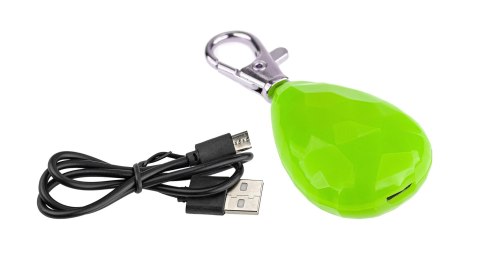Zawieszka LED zielony diament Zawieszka LED zielony diament