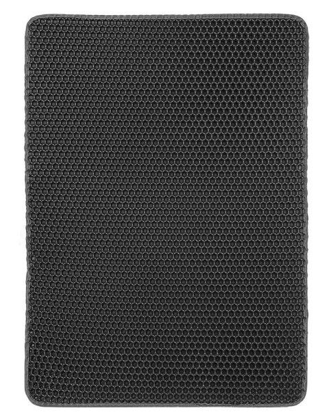 Mata pod kuwetę L 55x75cm czarna