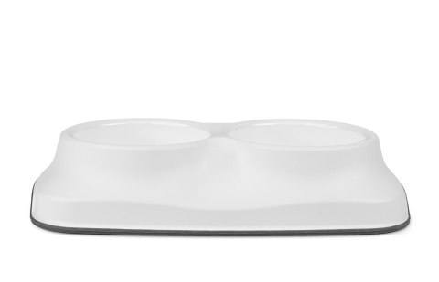 Miska plastikowa podwójna GLAM 2x0.4 L