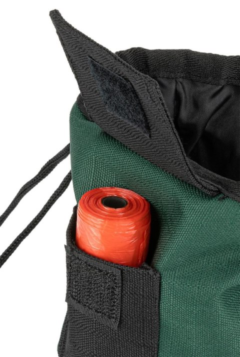Saszetka 2w1 przysmaki & worki na odchody zielona Saszetka 2w1 przysmaki & worki na odchody zielona