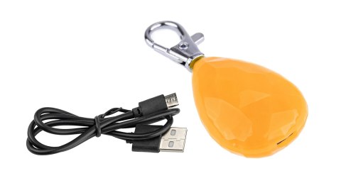 Zawieszka LED pomarańczowy diament Zawieszka LED pomarańczowy diament