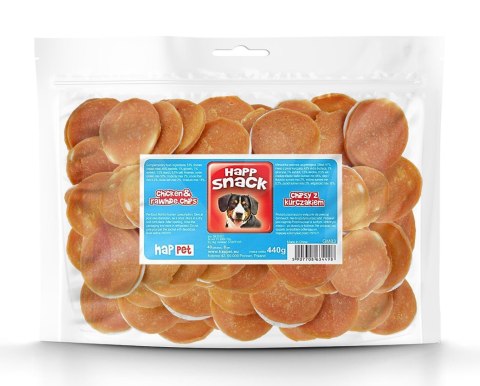 Chipsy z kurczakiem Happet GM83 440g Chipsy z kurczakiem Happet GM83 440g