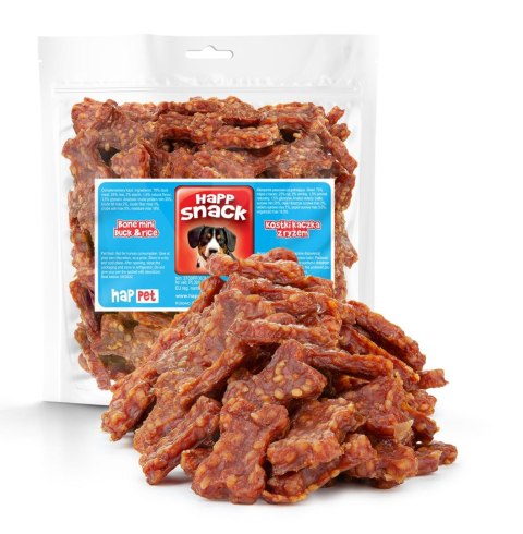 Przysmaki dla psa kostki - kaczka z ryżem 4cm Happet Przysmaki dla psa kostki - kaczka z ryżem 4cm Happet