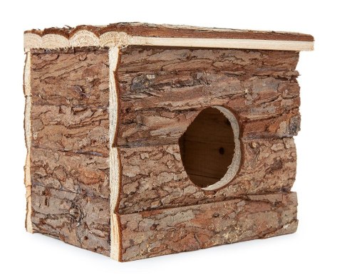 Domek dla gryzonia, drewniany 16cm Domek dla gryzonia, drewniany 16cm