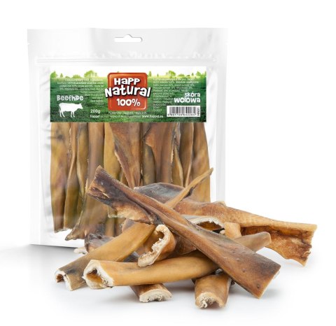 Wołowa suszona skóra 100%, 200g
