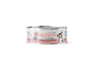 NAXOS CAT Puszka dla kociąt smaku cilęciny i wieprzowiny 85g