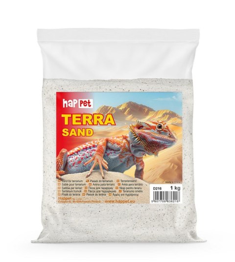 Piasek do terrarium Happet kremowy 1kg Piasek do terrarium Happet kremowy 1kg