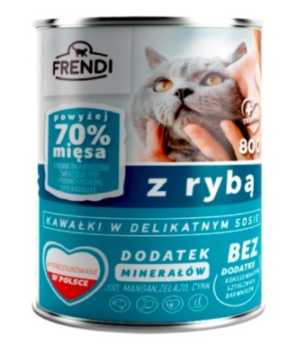 Frendi Kawałki W Delikatnym Sosie Z Rybą 800g