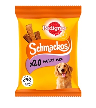 Pedigree Schmackos Przysmak Dla Dorosłych Psów Z Wołowiną, Kurczakiem, Jagnięciną I Kaczką 172g