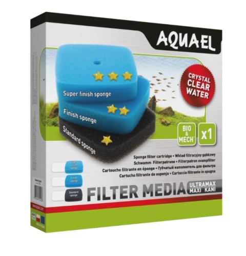 AQUAEL Wkład Filtracyjny Gąbkowy Super Finish Sponge 45PPI
