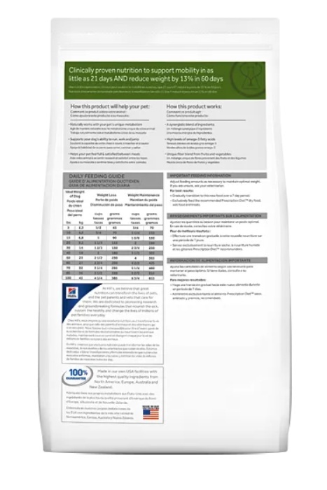Hill's Prescription Diet Metabolic + Mobility Canine 4kg