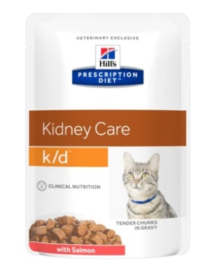 Hill's Prescription Diet k/d Feline Salmon 85g