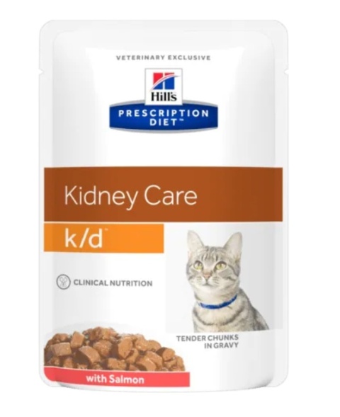 Hill's Prescription Diet k/d Feline Salmon 85g