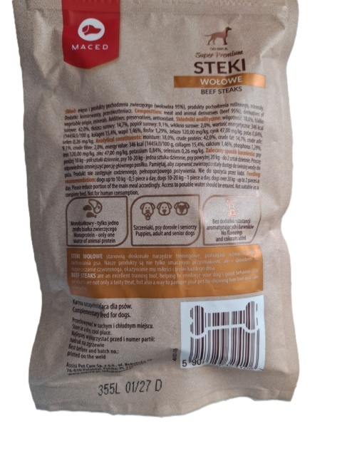 MACED Steki Wołowe 100g