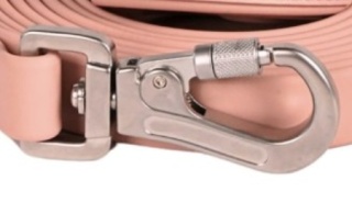 RecoFun Smycz treningowa z PVC różówa