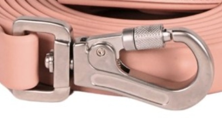 RecoFun Smycz treningowa z PVC różówa